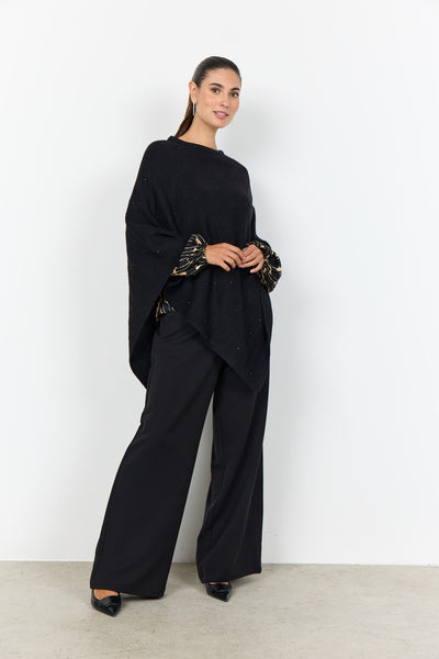 SC-AJNA 1 Poncho Black