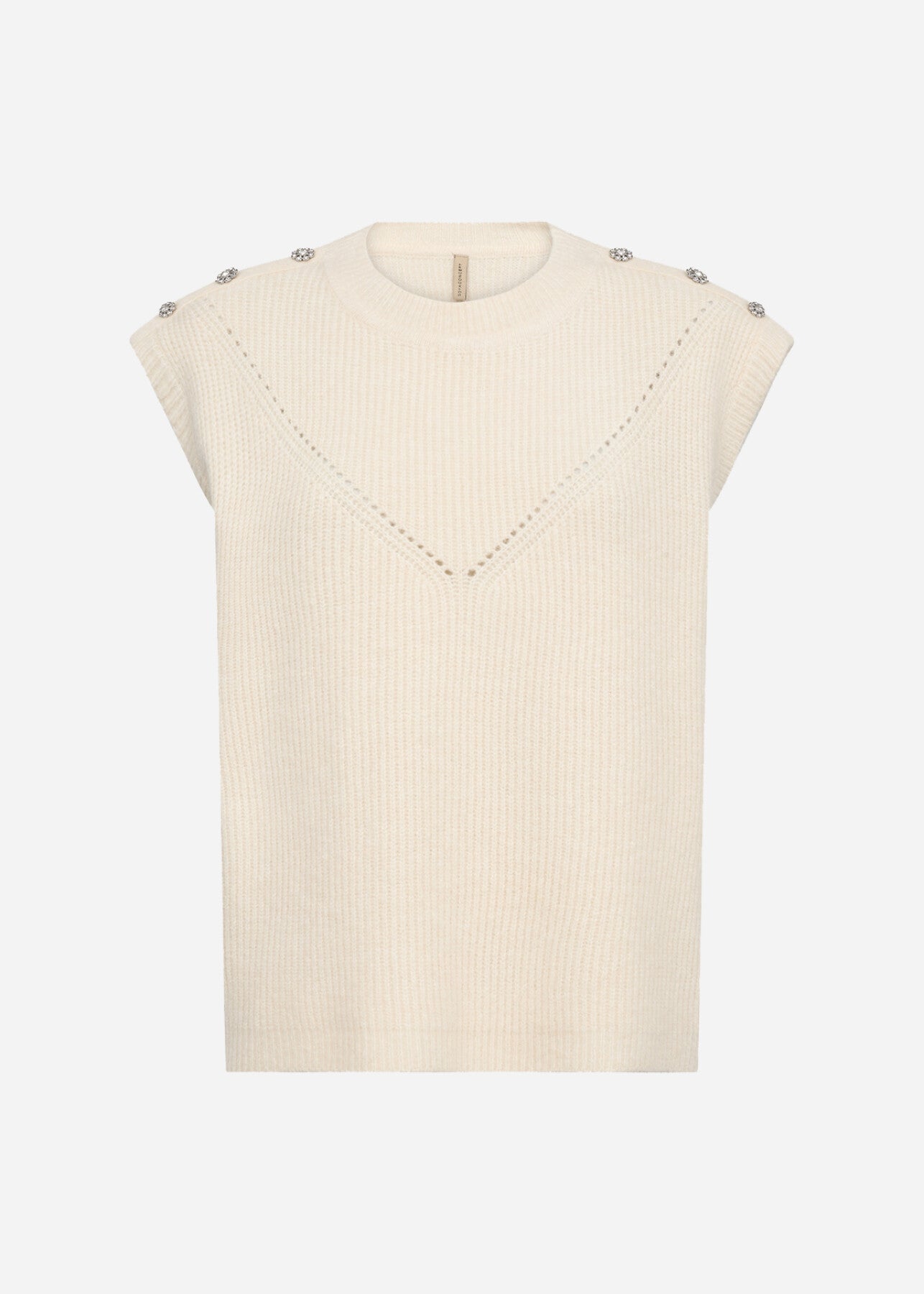 SC-AVALON 1 Waistcoat Cream