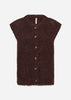 SC-HALLA 2 Waistcoat Dark plum