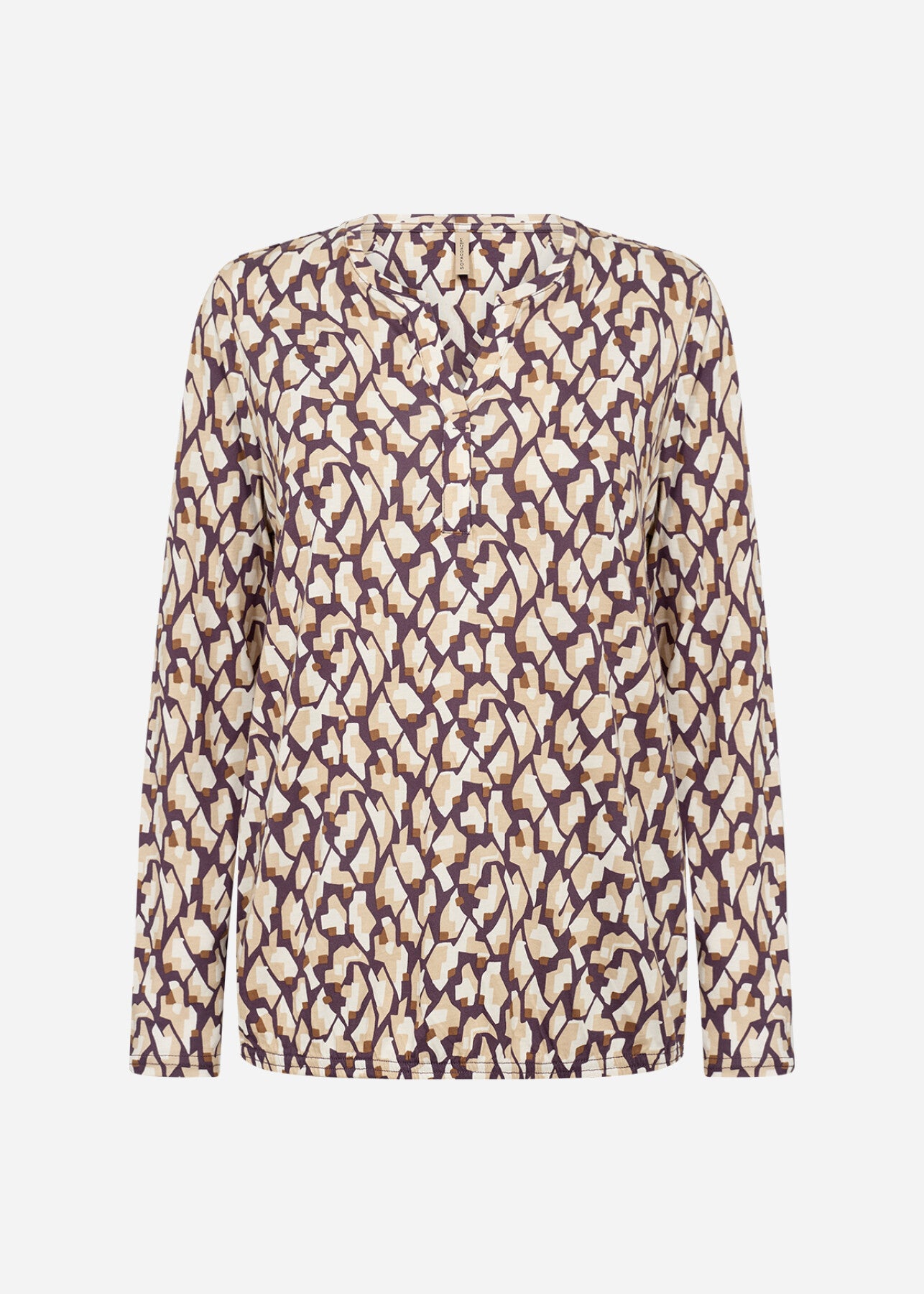 SC-FELICITY AOP 527 Blouse Purple