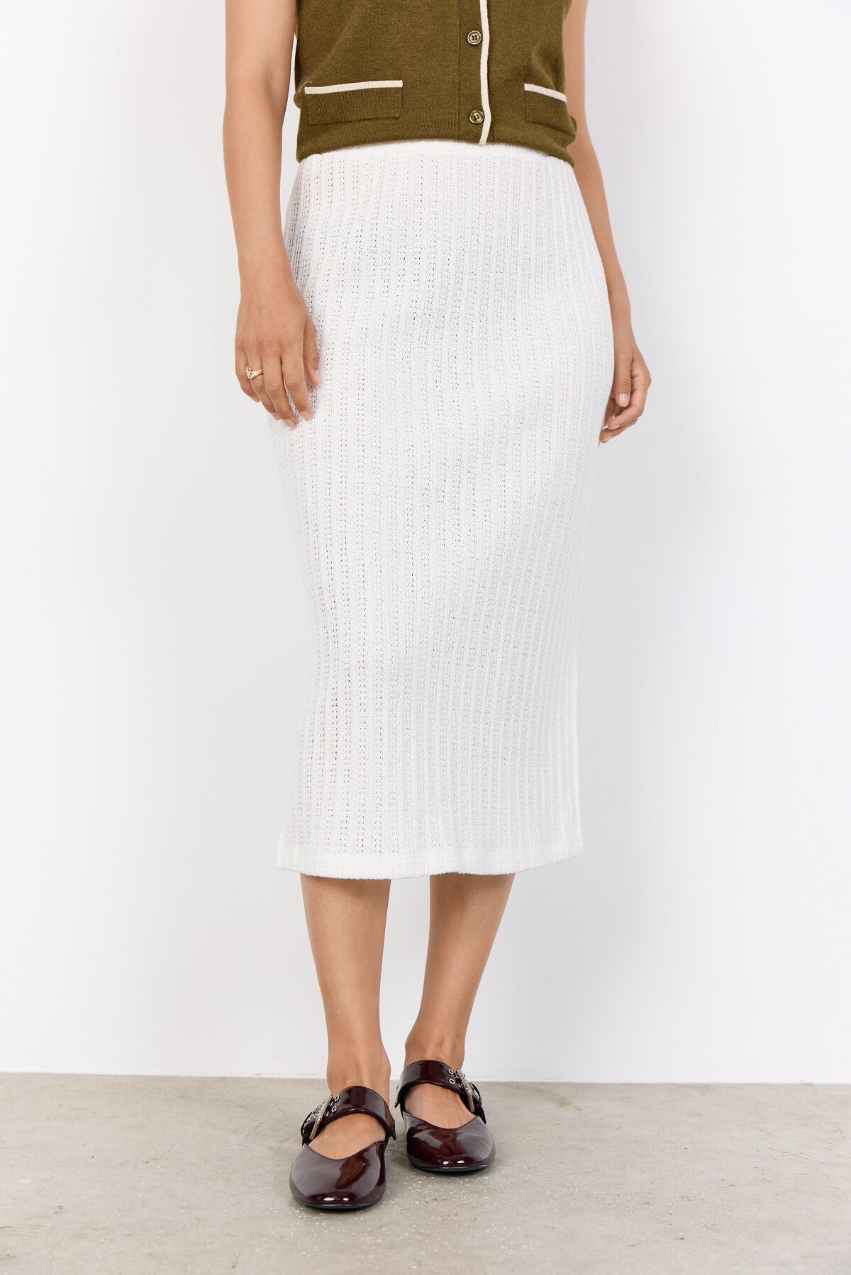 SC-SHONAS 4 Skirt Off white