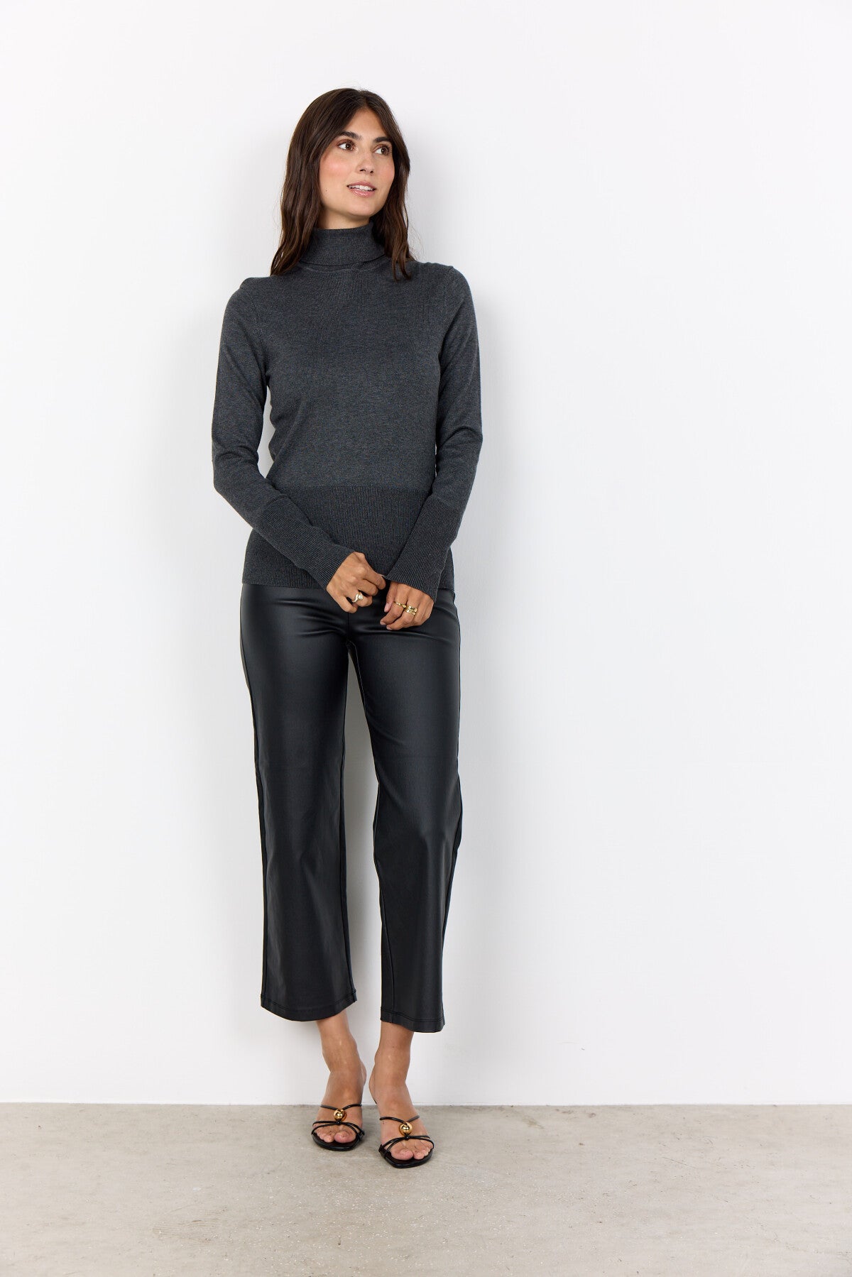 SC-DOLLIE 145 Pullover Dark grey