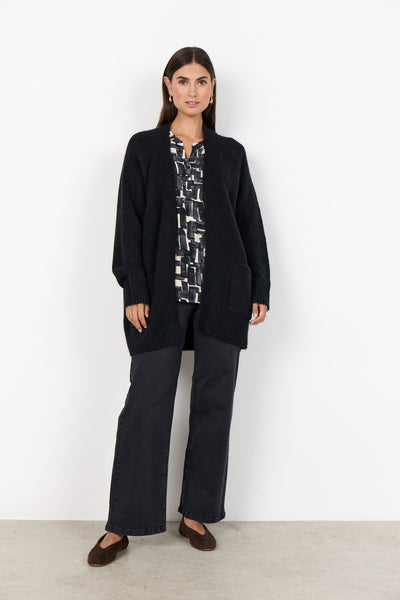 SC-GUNNA 13 Cardigan Black