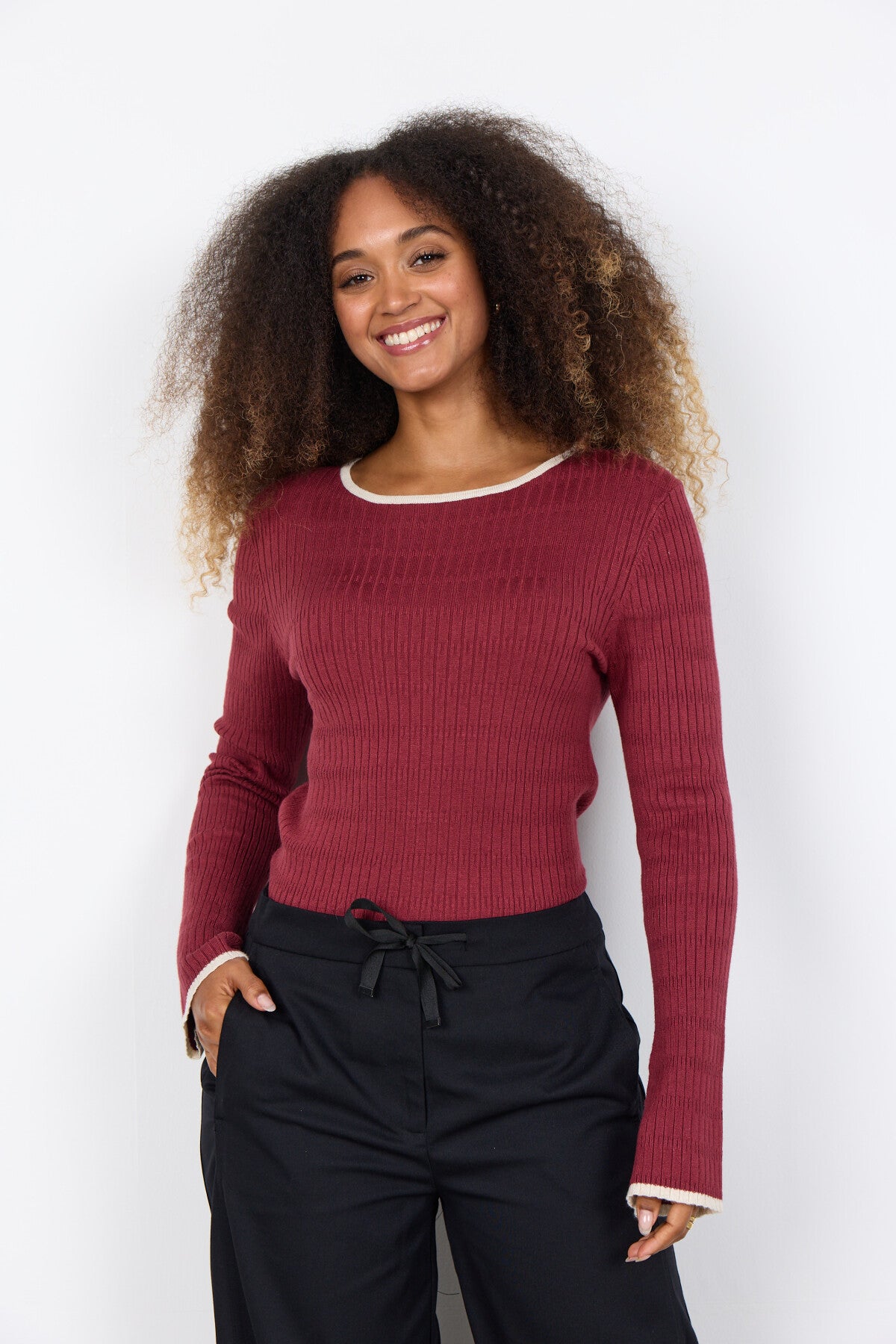 SC-DOLLIE 810 Pullover Ruby red