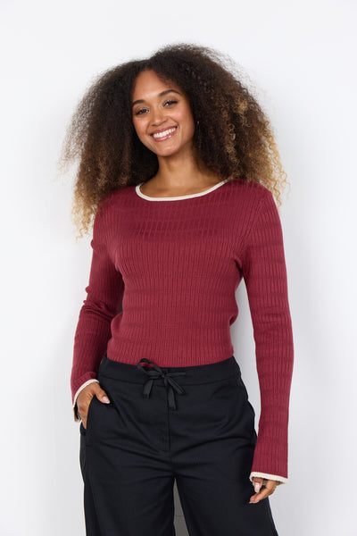 SC-DOLLIE 810 Pullover Ruby red