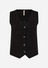 SC-KANITA 27 Waistcoat Black