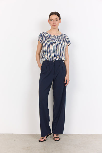 SC-SELIA 1 Blouse Navy