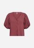 SC-RADIA 236 Blouse Dark red