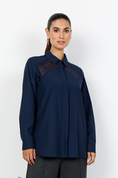 SC-NETTI 113 Shirt Dark blue