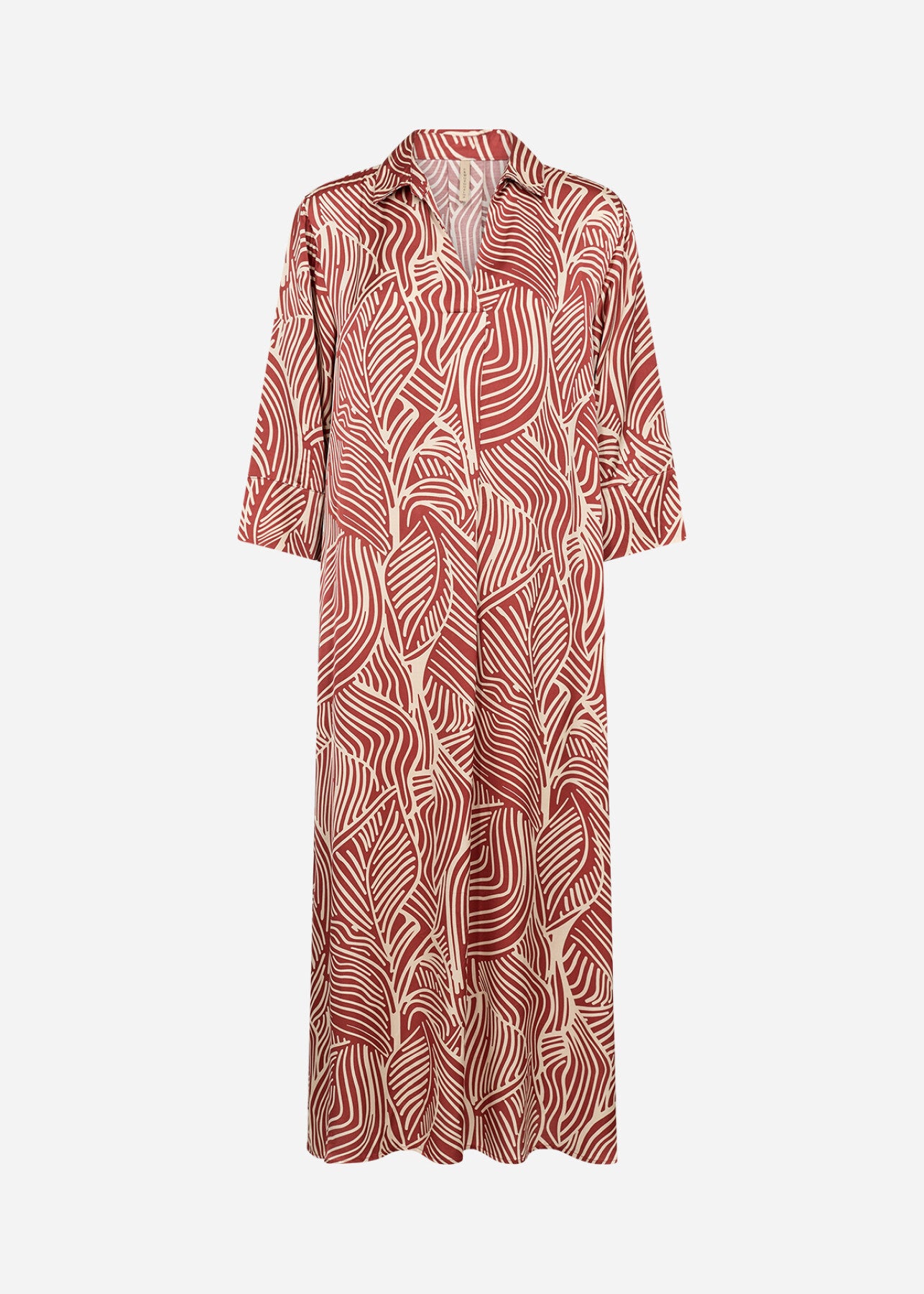 SC-SIGNORA 4 Dress Rust red