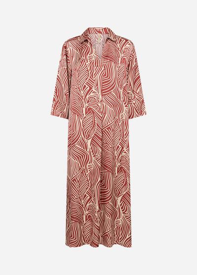 SC-SIGNORA 4 Dress Rust red