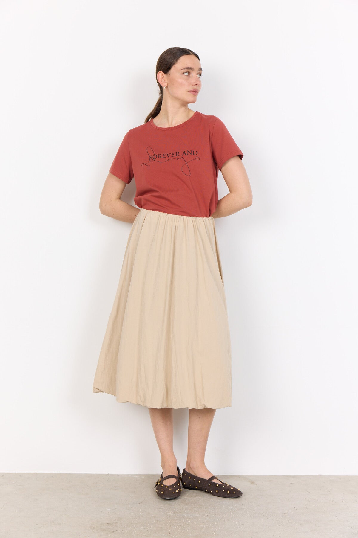 SC-RINA FP 10 T-shirt Rust red