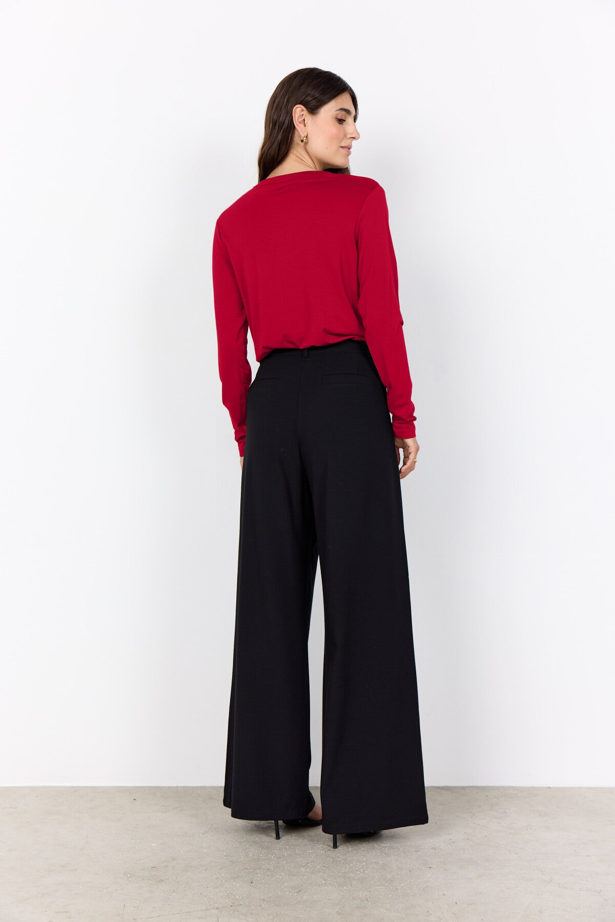 SC-MARICA 339 Blouse Dark red