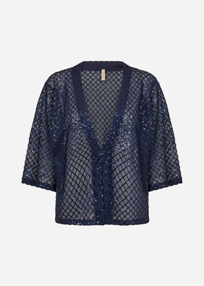 SC-ASIMA 2 Cardigan Dark blue