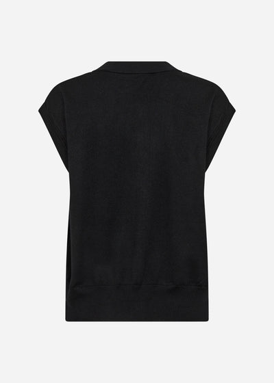 SC-DOLLIE 801 Waistcoat Black
