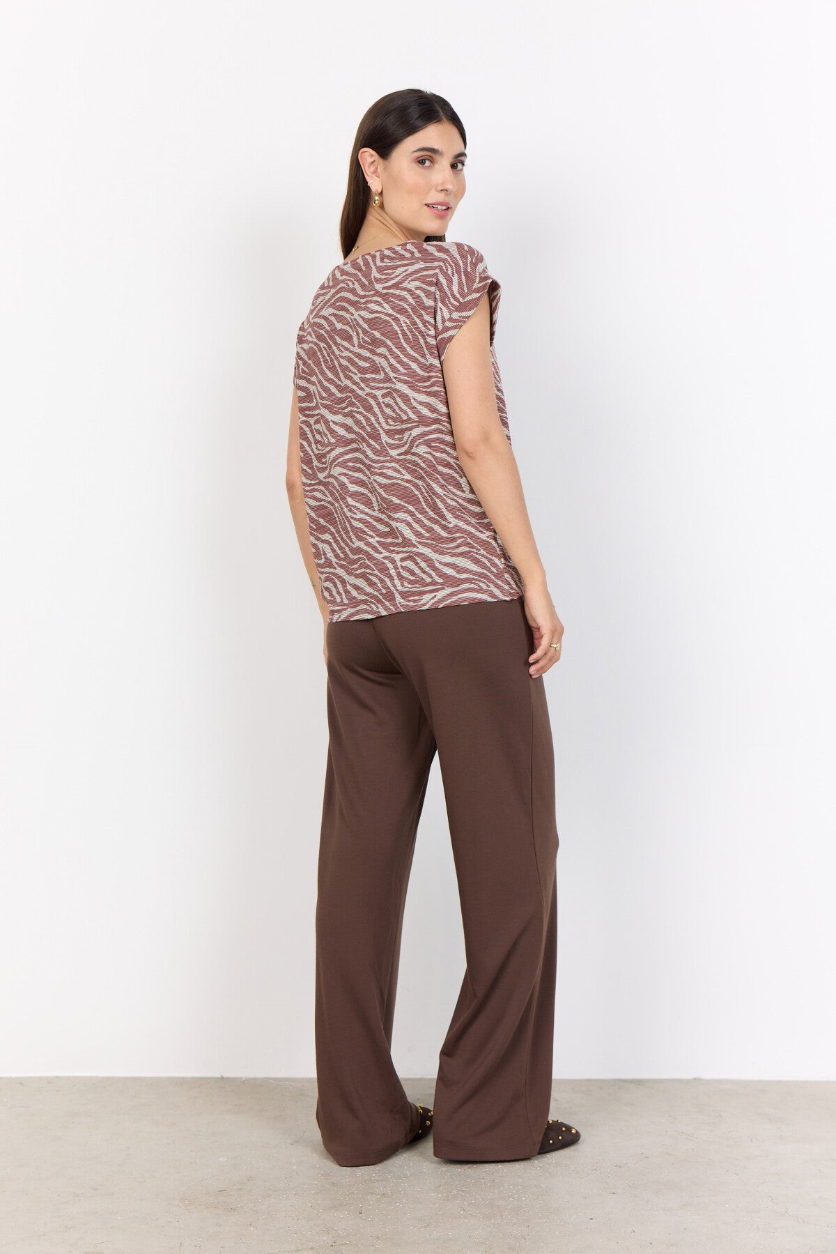 SC-GALINA 60 T-shirt Rust red