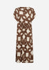 SC-FELICITY AOP 543 Dress Brown
