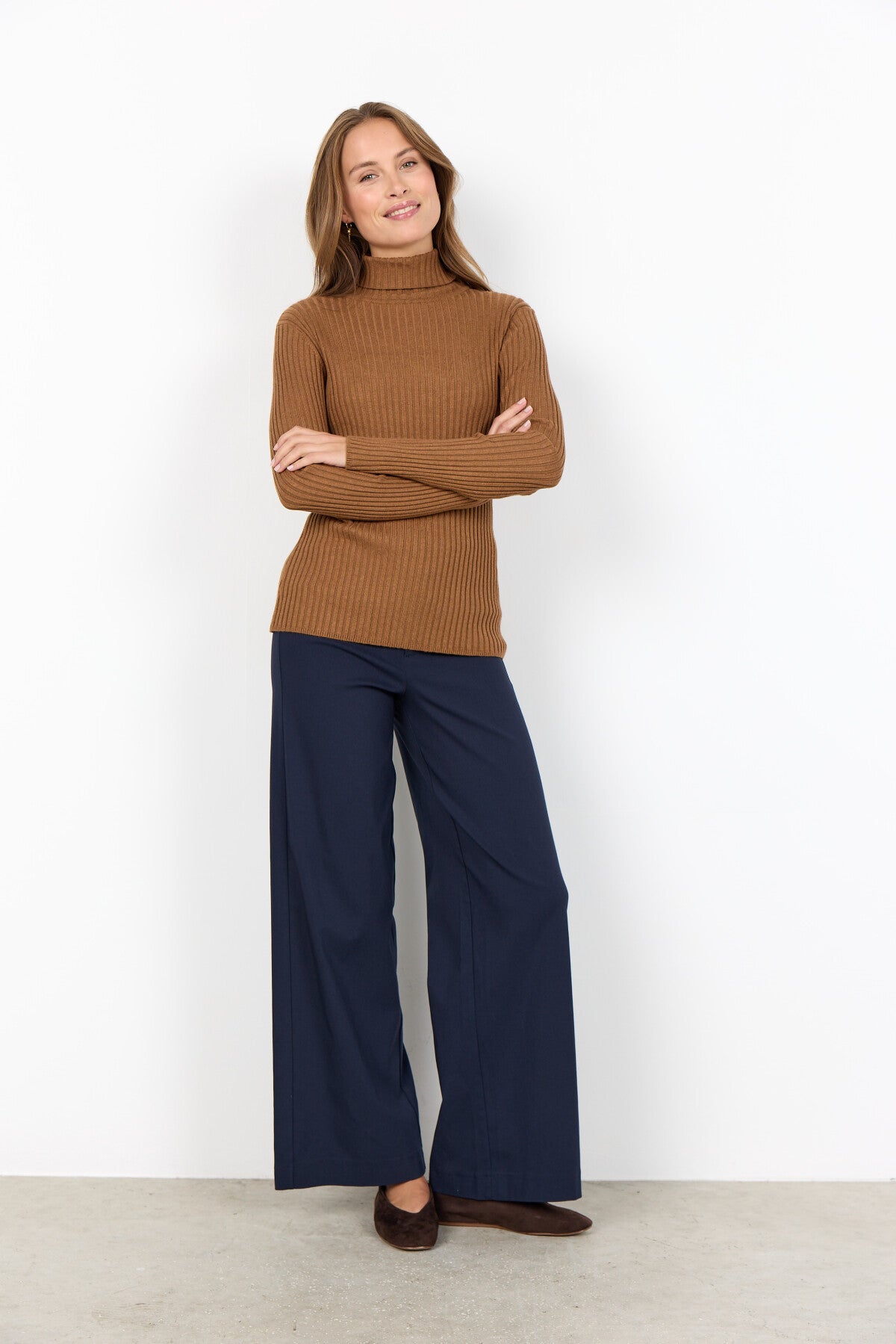 SC-DOLLIE 483 Pullover Brown