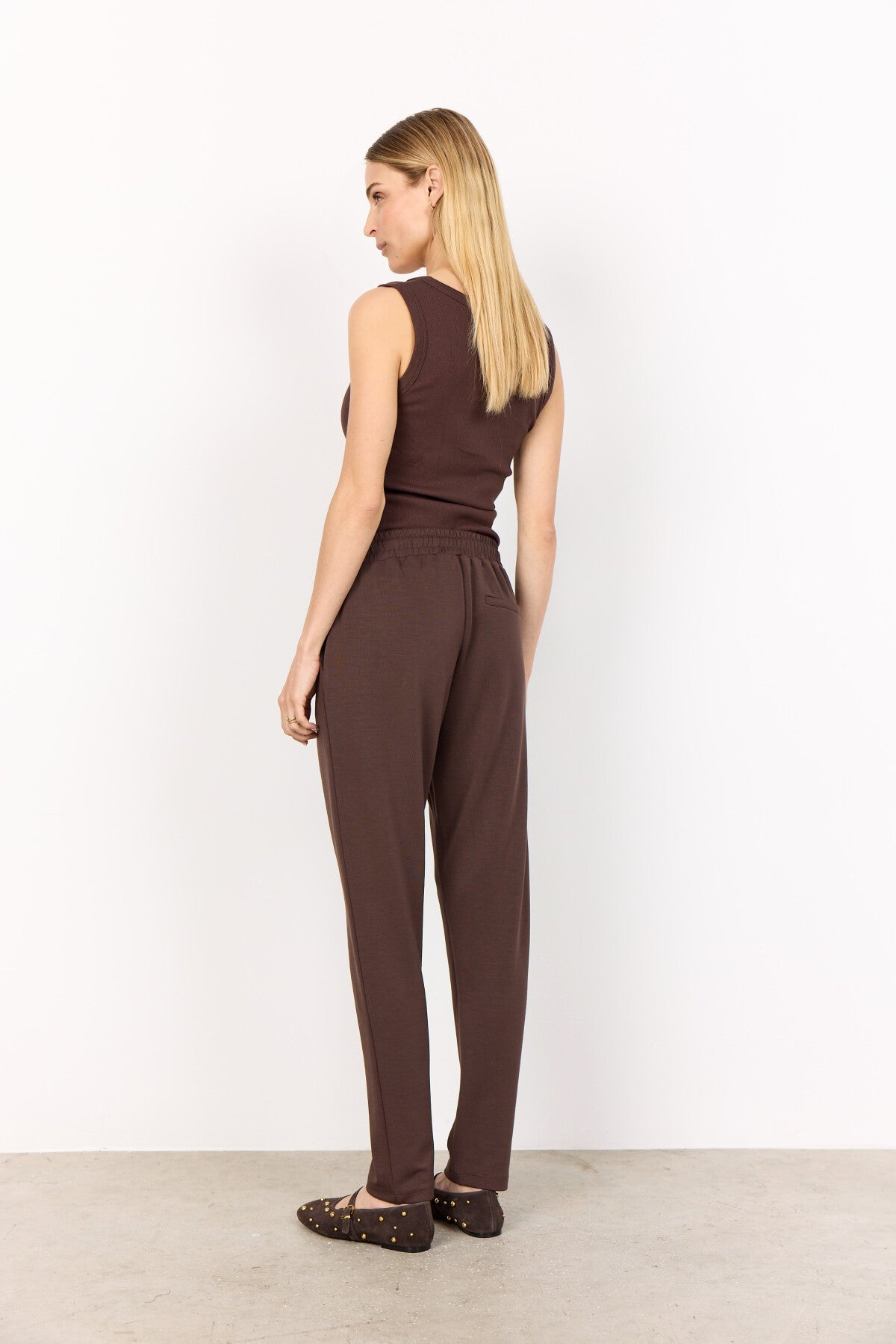 SC-BANU 157 Pants Dark brown