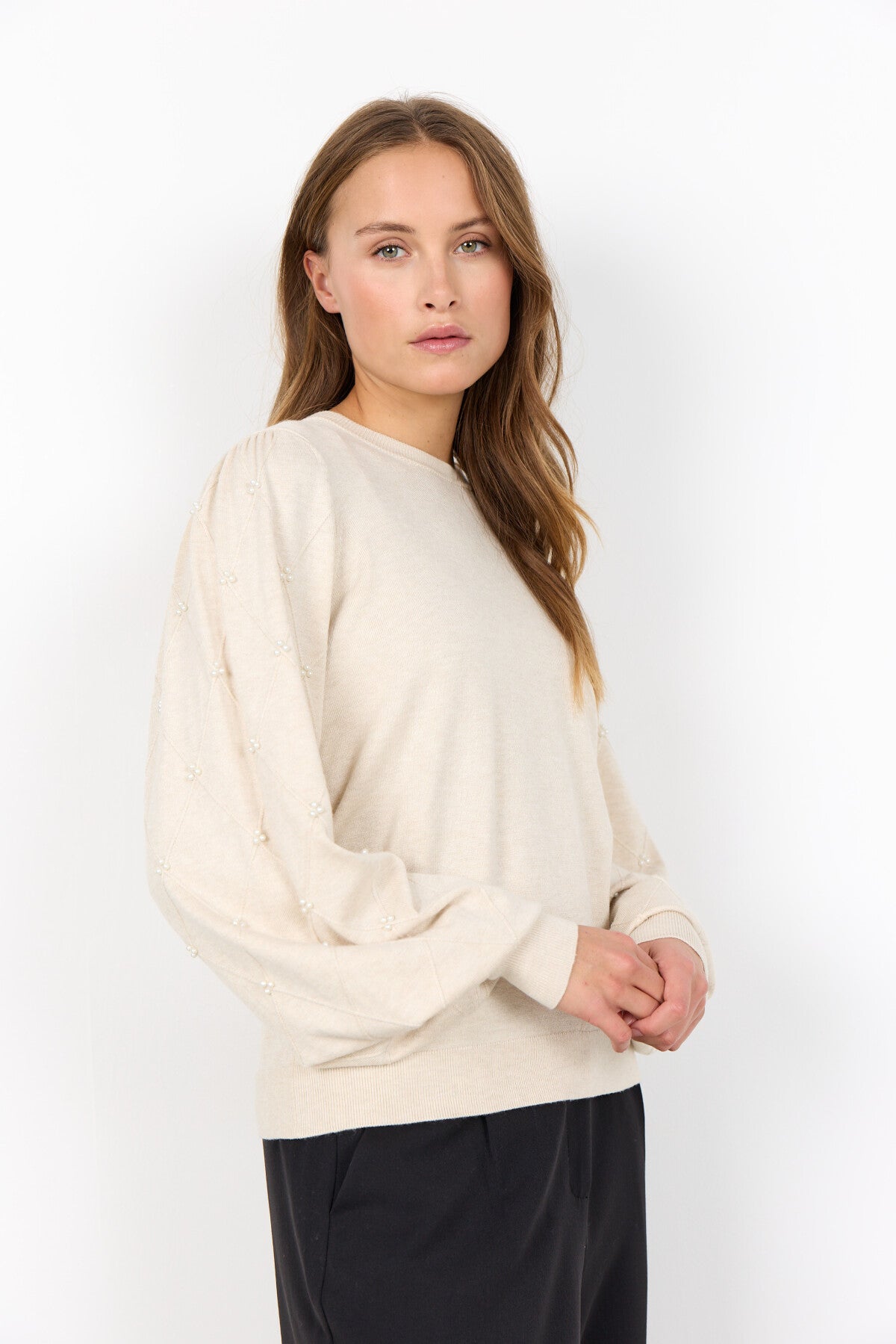 SC-DOLLIE 802 Pullover Cream