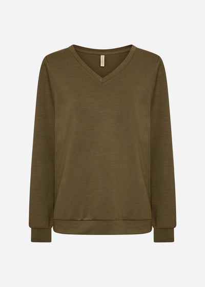 SC-BANU 194 Blouse Dark green