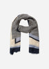 SC-HARALDINE AOP 1 Scarf Navy