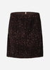 SC-JASLEEN 5 Skirt Dark plum