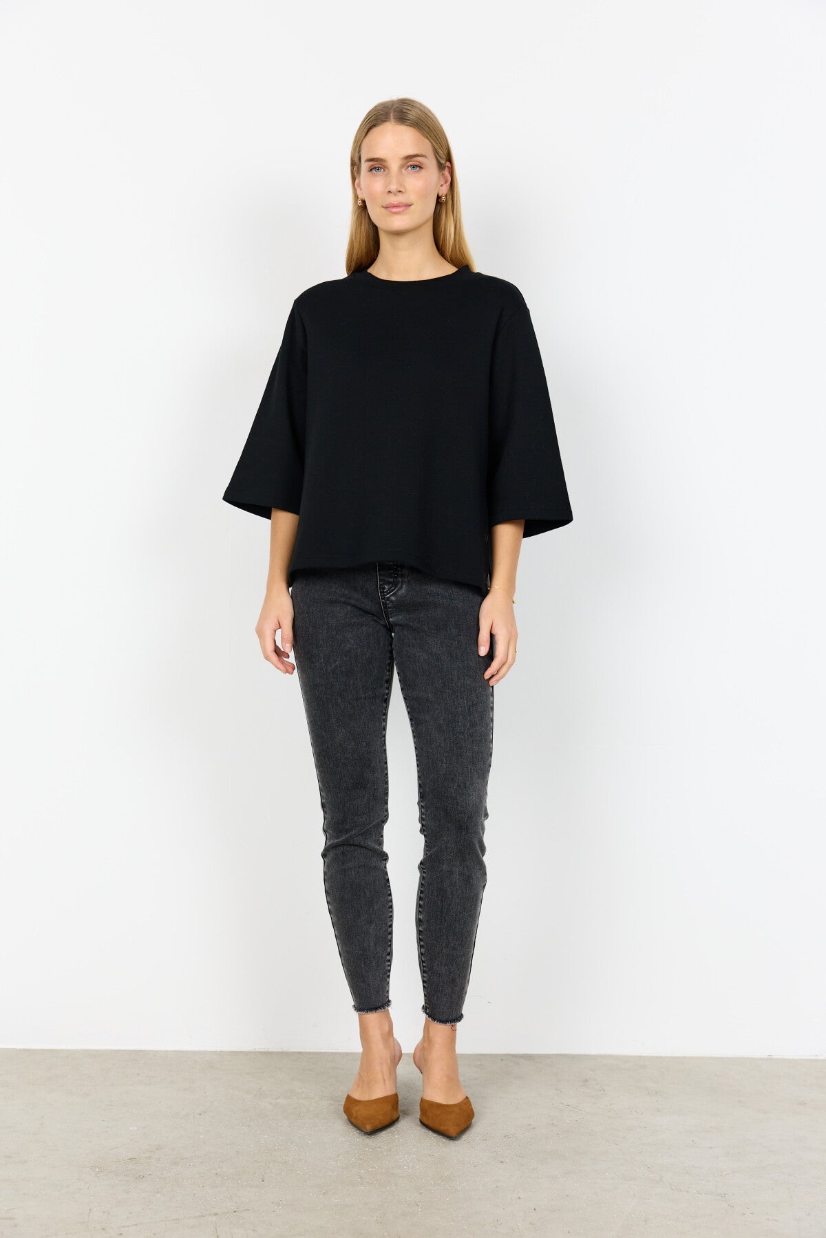 SC-ANGELIN 5 Blouse Black