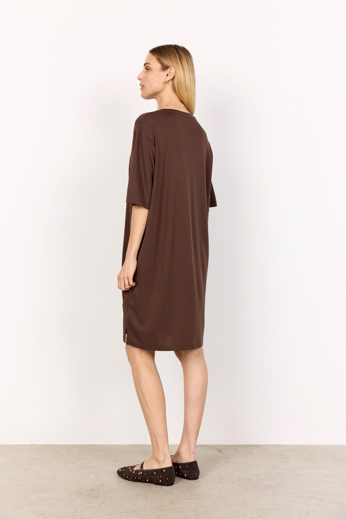 SC-FELUCCA 7 Dress Dark brown