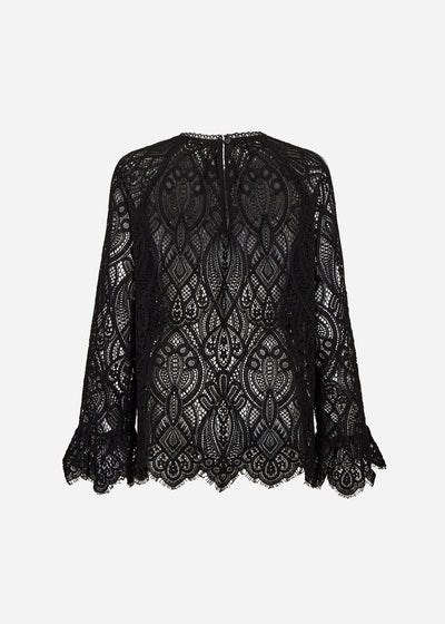 SC-VAHIDA 1 Blouse Black