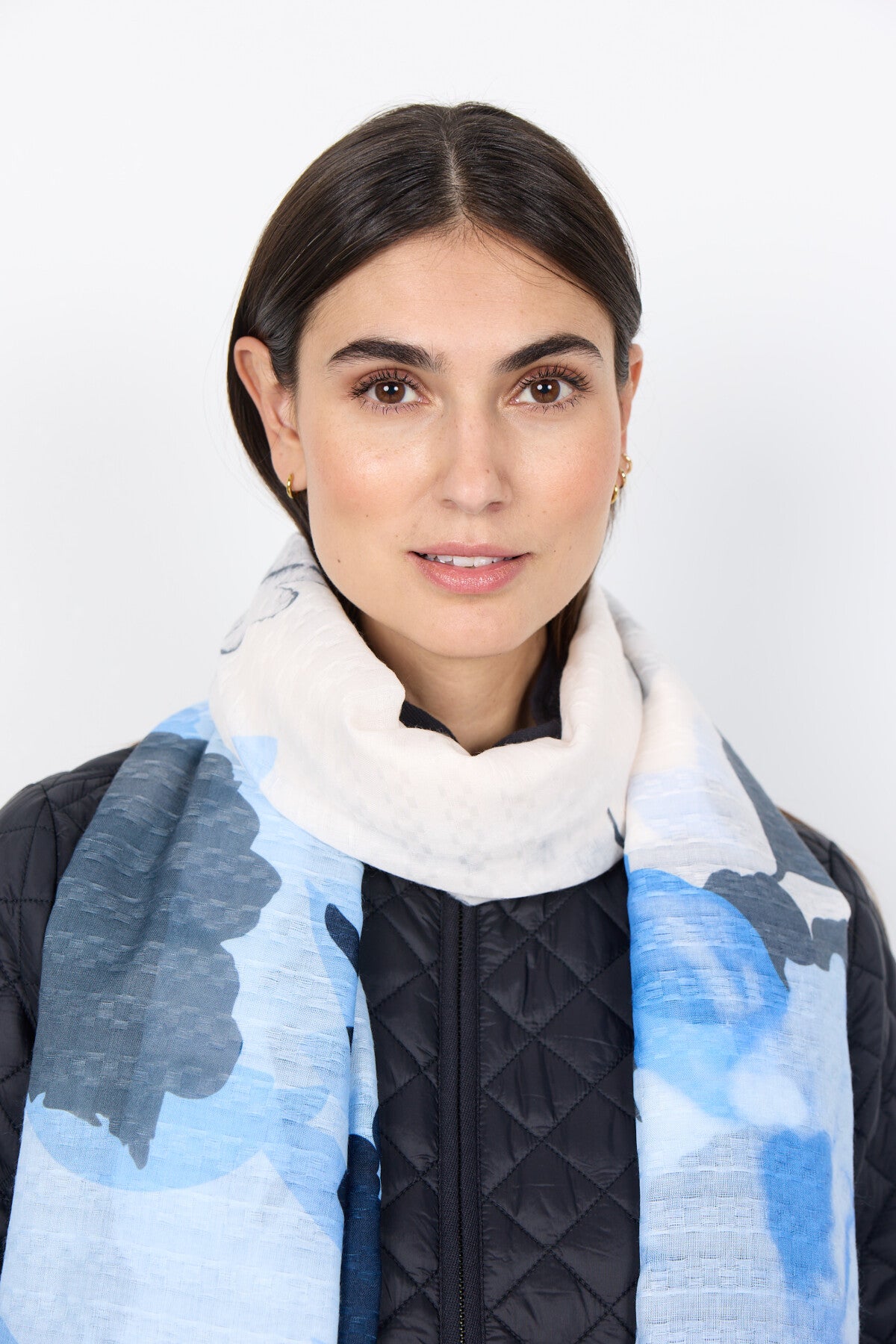 SC-BERTINA 1 Scarf Light blue