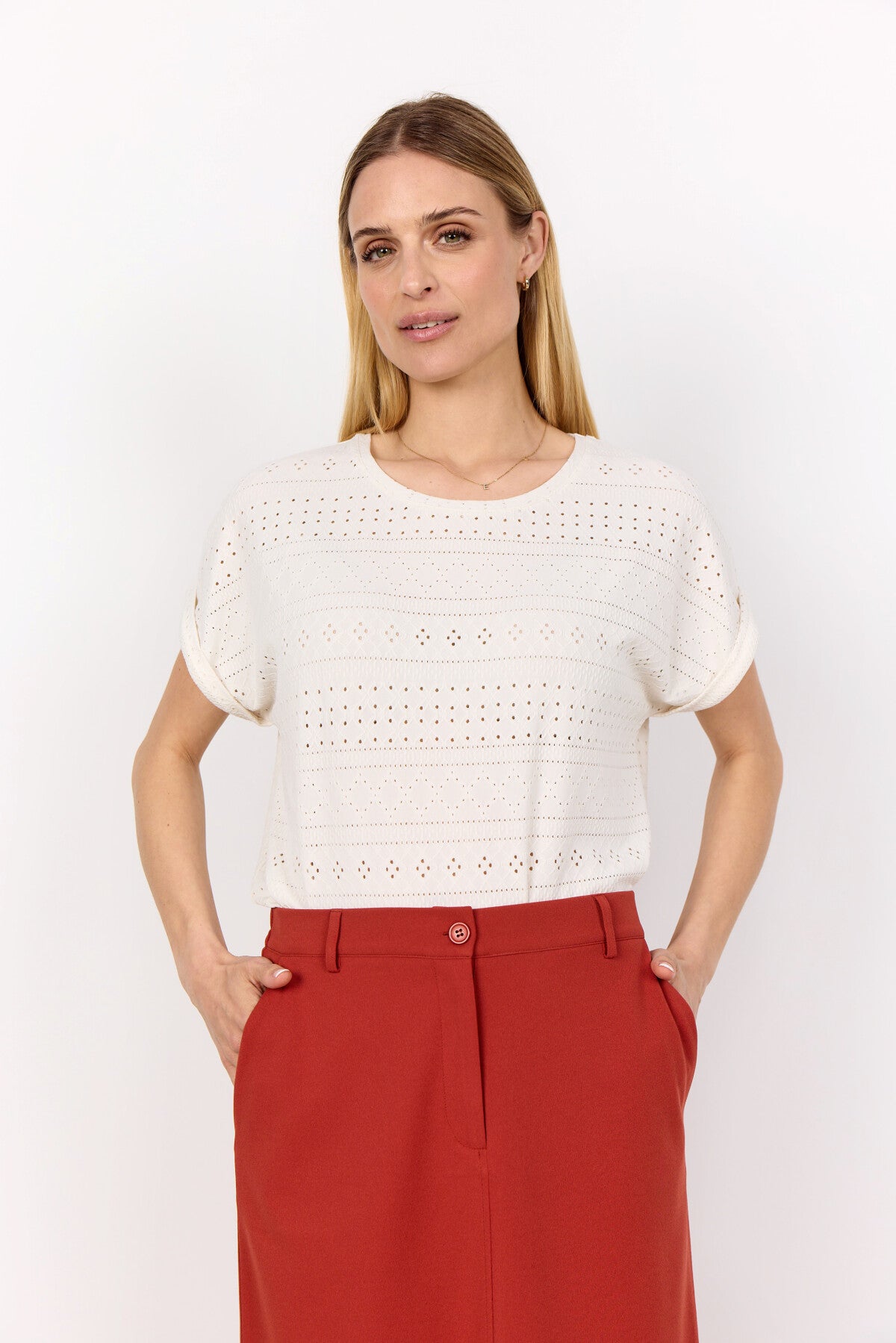 SC-SATINE 2 T-shirt Off white