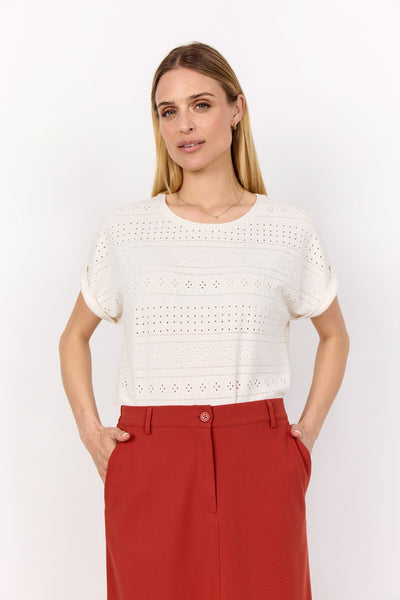 SC-SATINE 2 T-shirt Off white