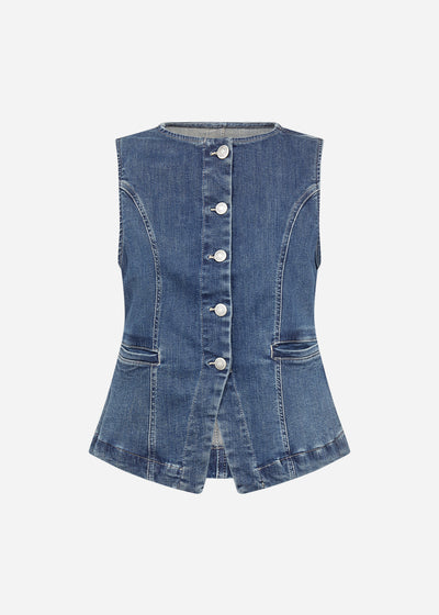 SC-KIMBERLY 42 Waistcoat Dark blue