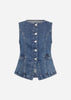 SC-KIMBERLY 42 Waistcoat Dark blue