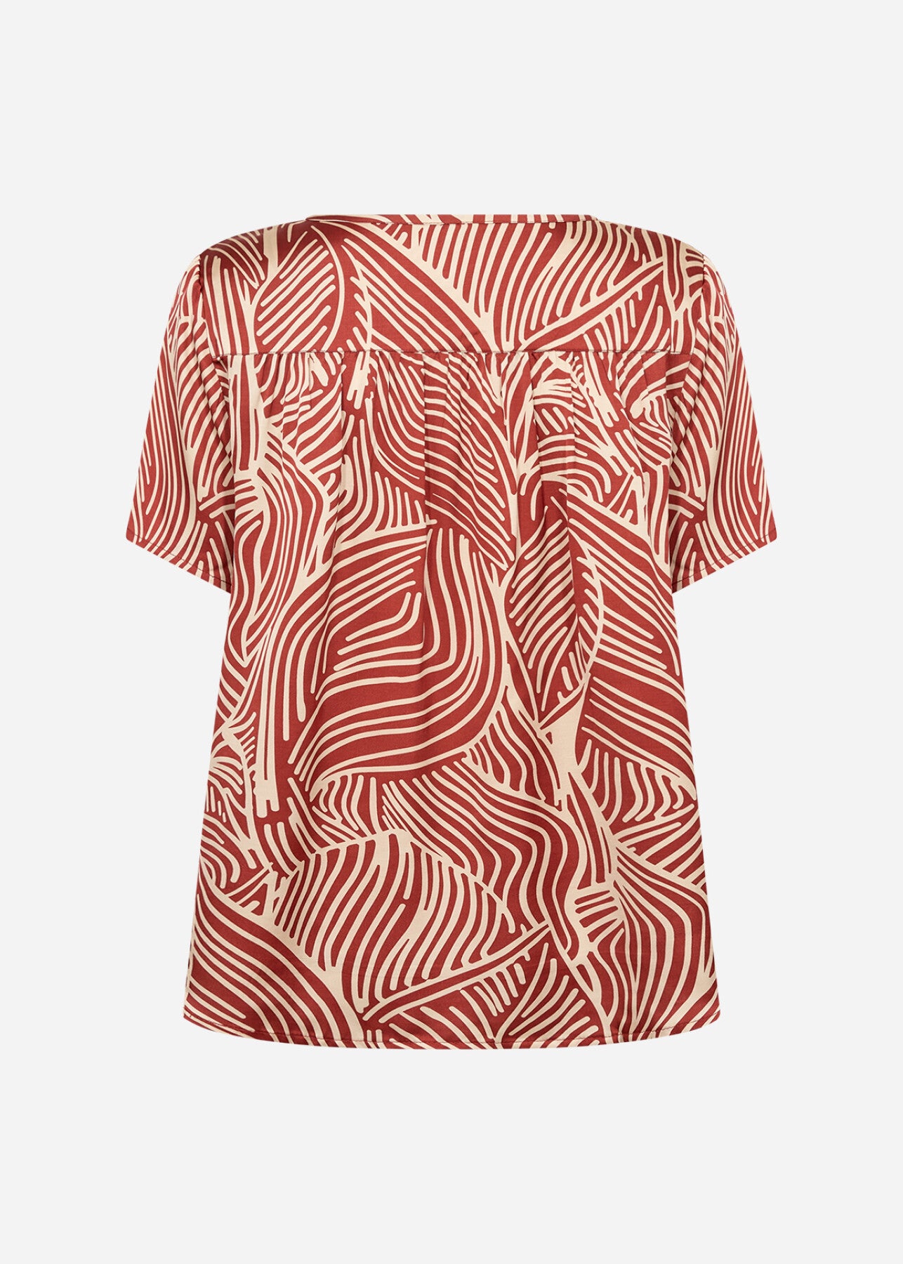 SC-SIGNORA 1 Blouse Rust red