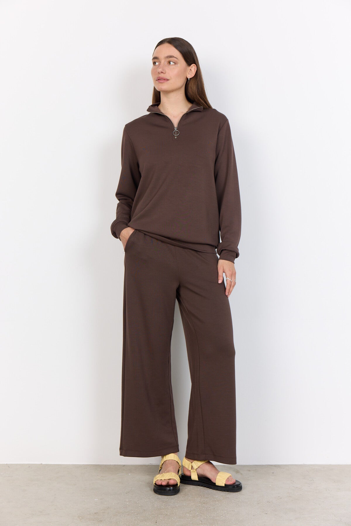 SC-BANU 187 Sweatshirt Dark brown
