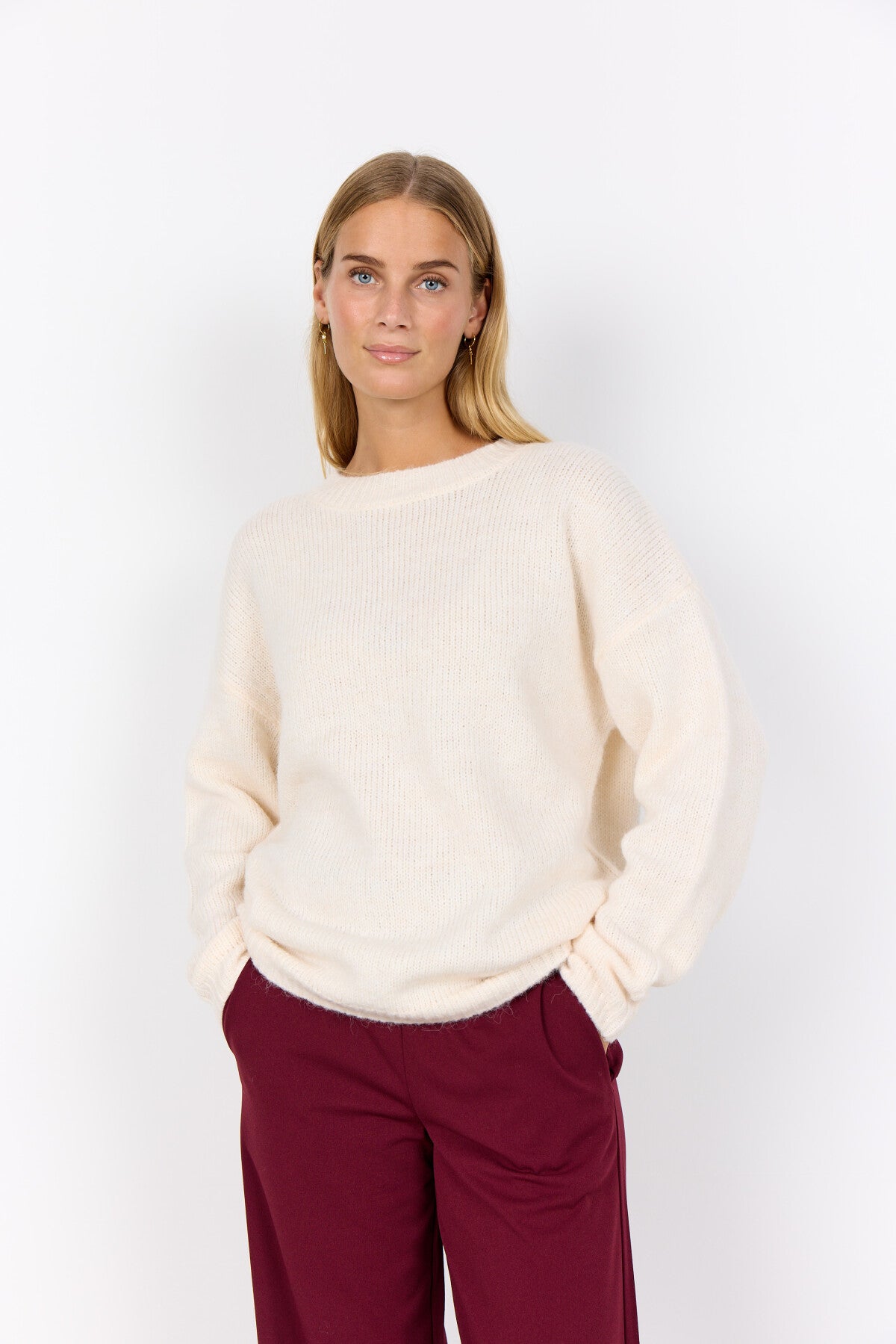 SC-GUNNA 1 Pullover Cream