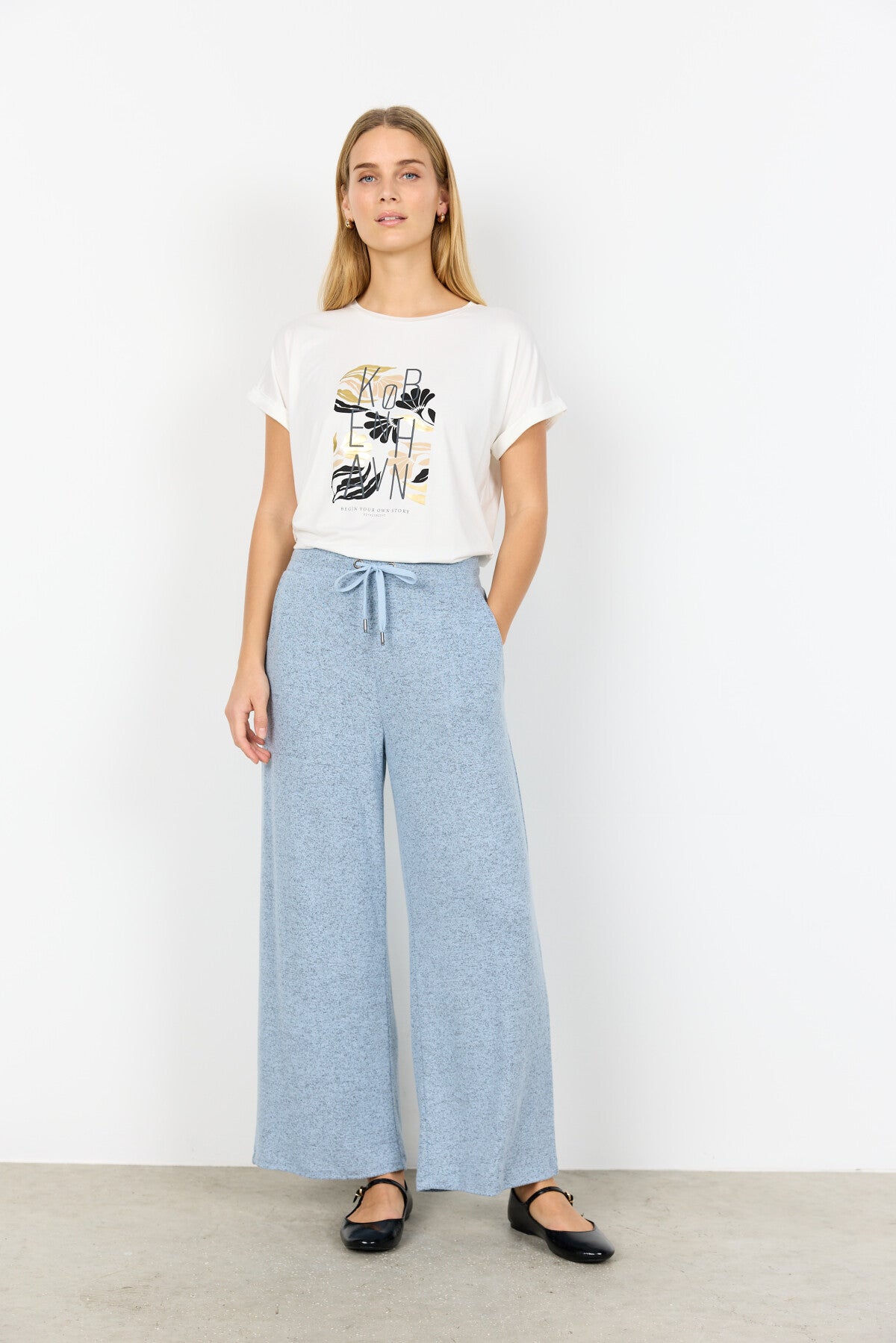 SC-BIARA 74 Pants Light blue