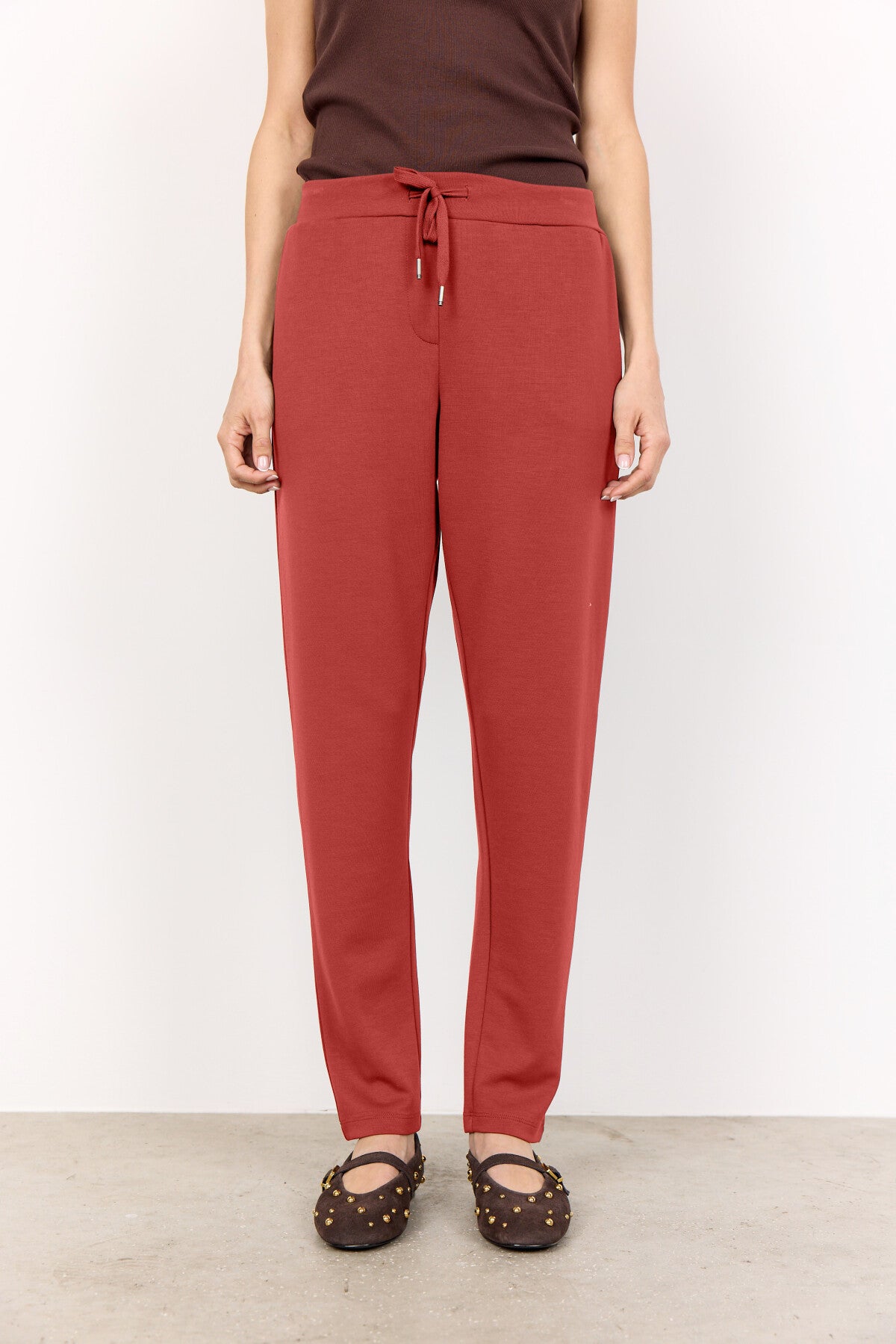 SC-BANU 157 Pants Rust red