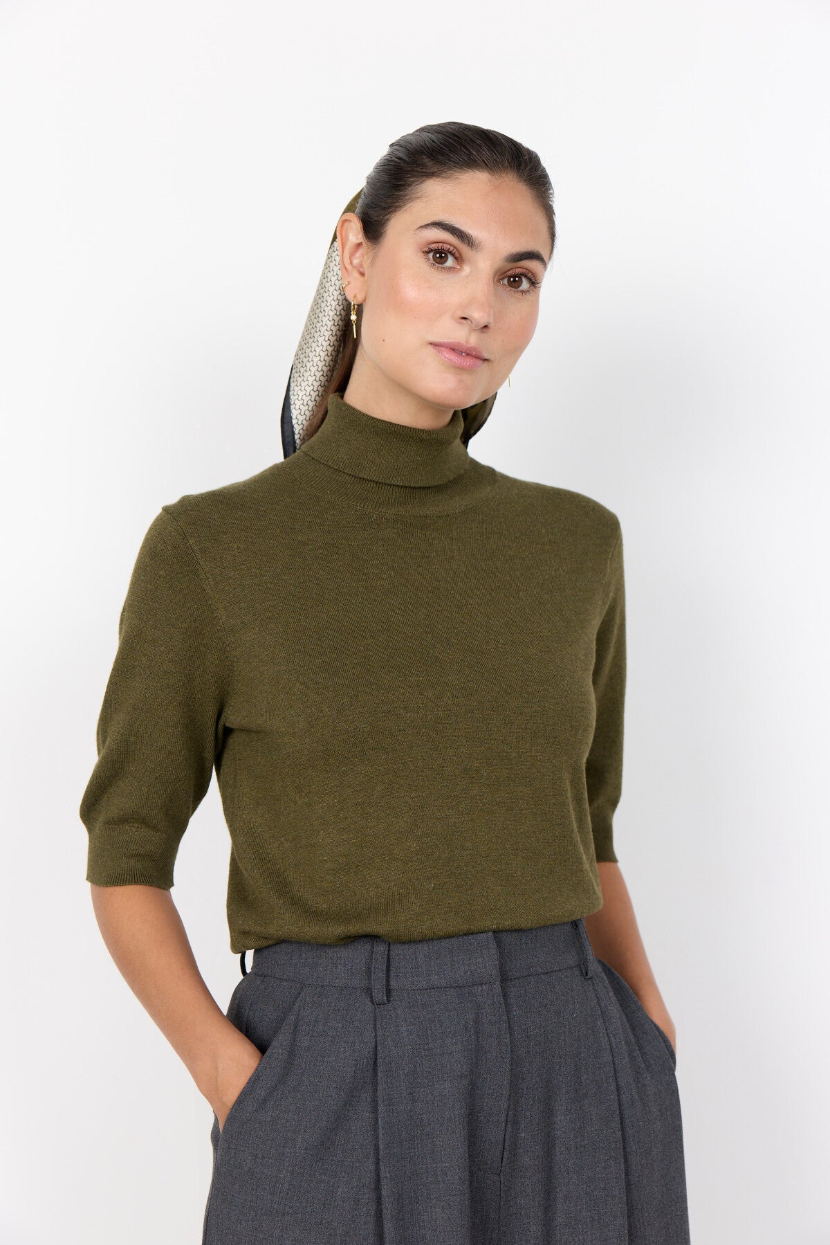 SC-DOLLIE 740 Pullover Dark green