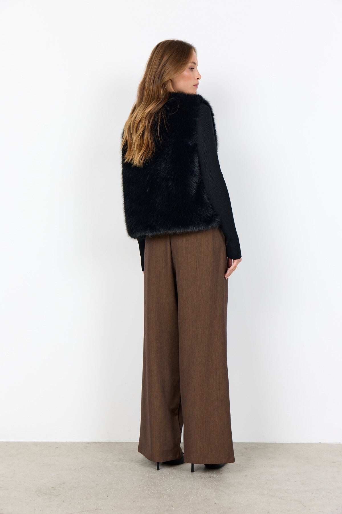 SC-NAIDA 3 Waistcoat Black