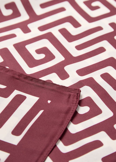 SC-VINONA 1 Scarf Bordeaux