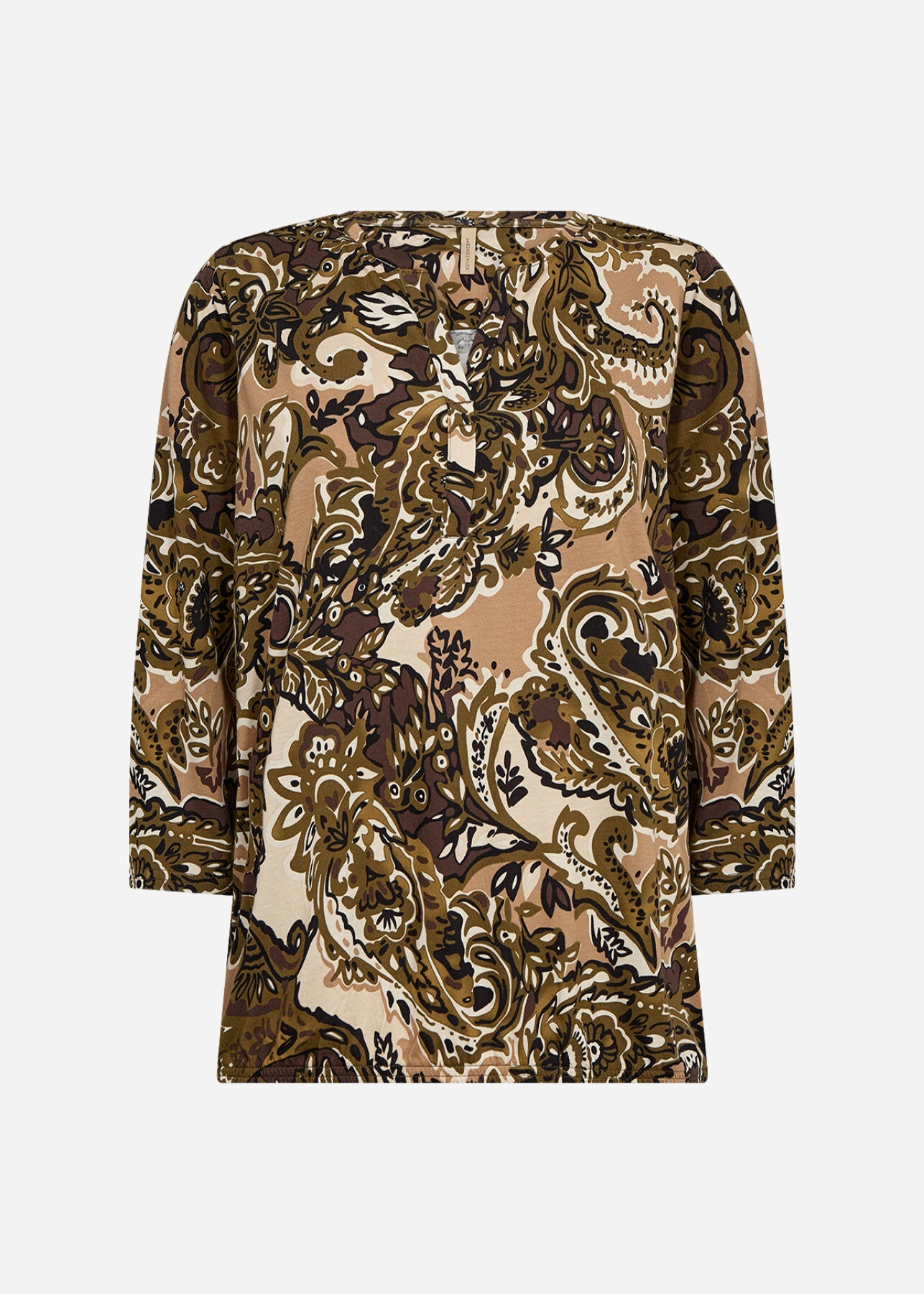 SC-FELICITY AOP 517 Blouse Dark green