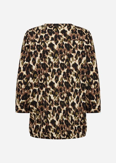 SC-FELICITY AOP 516 Blouse Olive