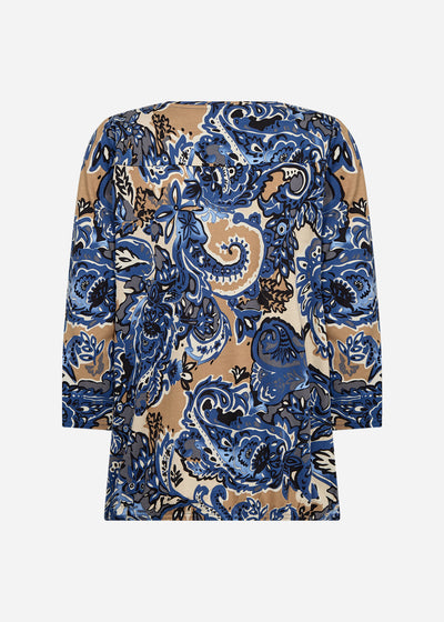 SC-FELICITY AOP 517 Blouse Dark blue