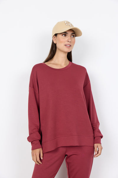 SC-BANU 164 Sweatshirt Ruby red