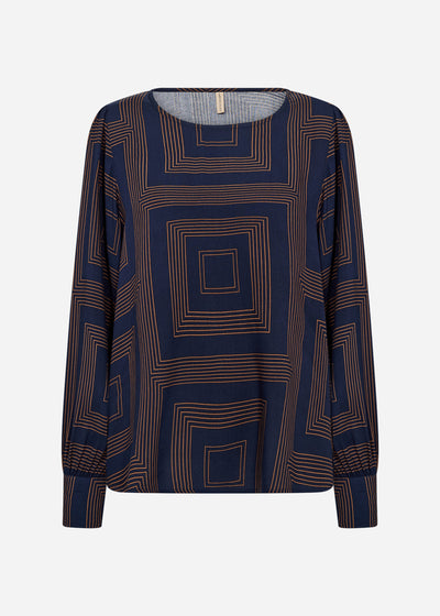 SC-ANNABEL 1 Blouse Dark blue