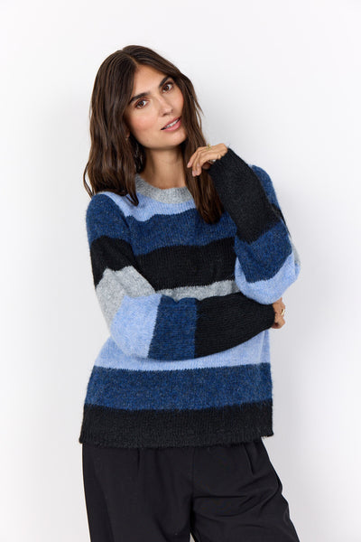 SC-ILENE 3 Pullover Dark blue