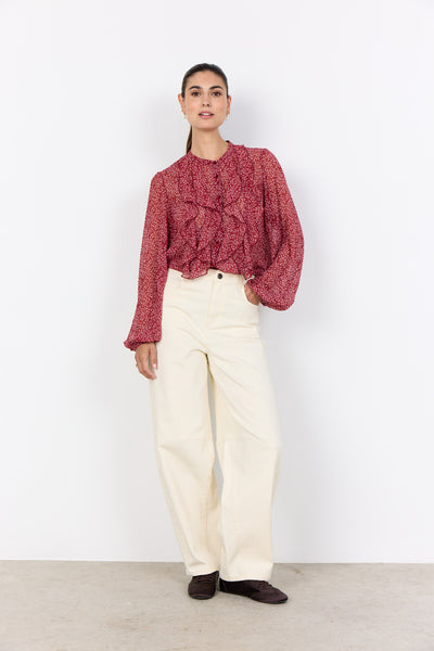 SC-BEBBIE 1 Shirt Ruby red